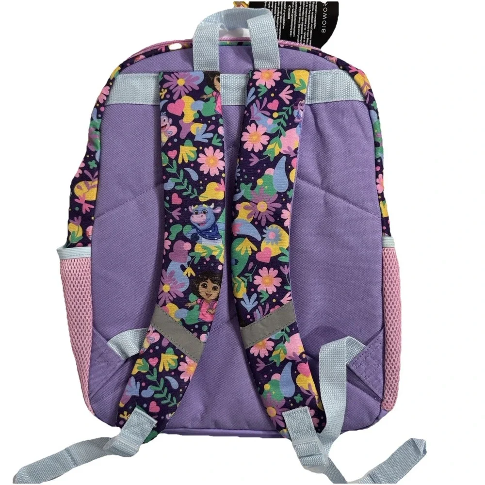 Dora Backpack Kids NWT‎ Boots Map Purple Explorer Nickelodeon 16